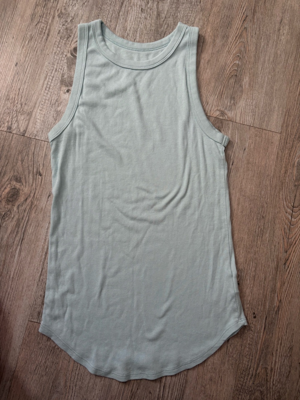 a new day Ribbed Sleeveless Tank Top - Sage Green